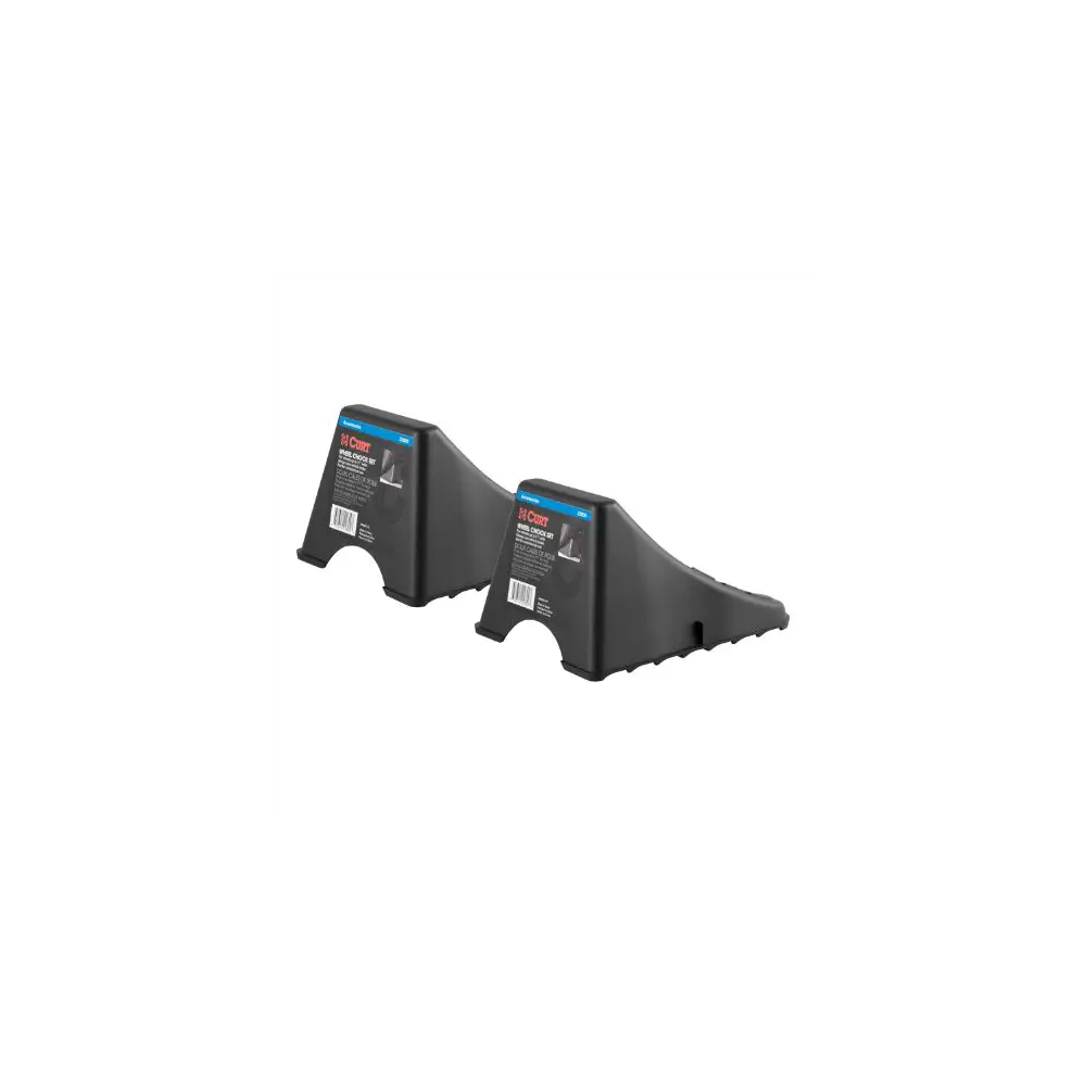 Wheel Chock Set (Up to 17" Wide Wheels) - CUR22800